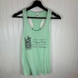 Cruise T-Shirt Happy Hour Drink Package Funny Tank Top Sz Sm